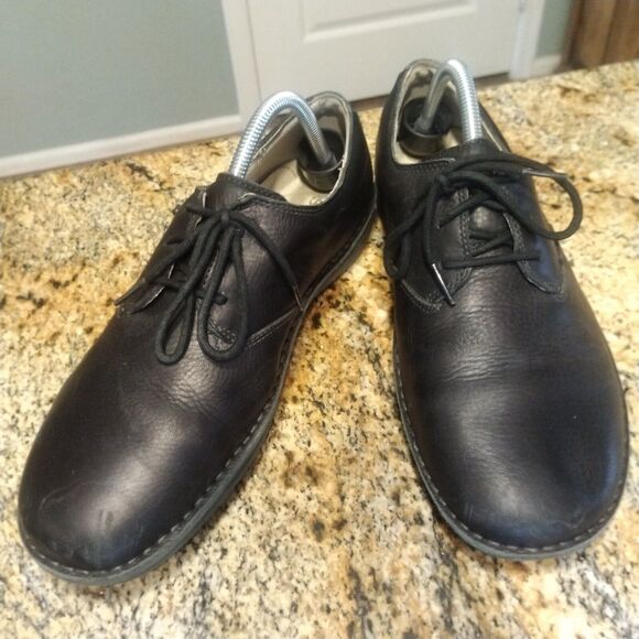 Sebago Valencia Black Men’s Lace Up Leather Oxford Loafers 822075 Sz 9.5 M main image 5